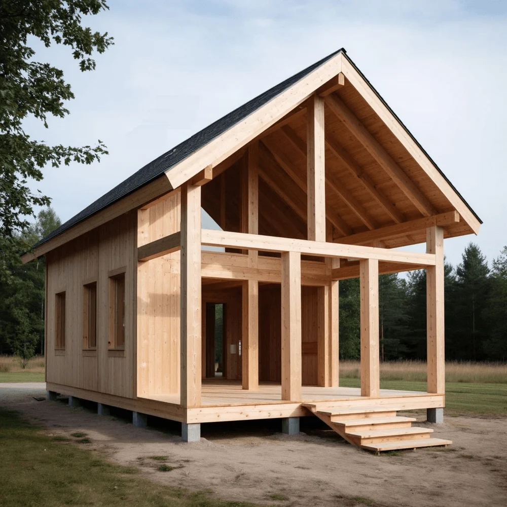 Профессиональные услуги строительства каркасных домов и садовых строений